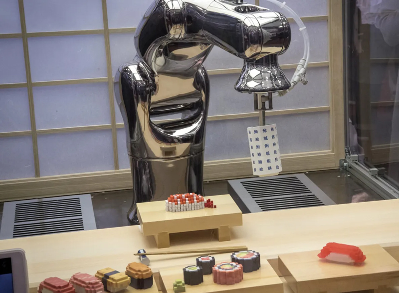 רובוט בתערוכת פודטק