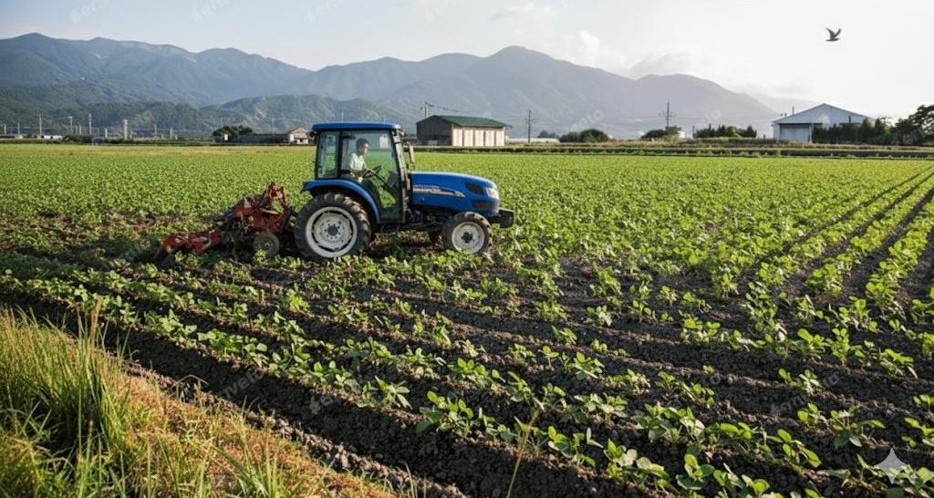 טרקטור נוסע בשדה - תהליך FUTURE CONCPET - חדשנות מעשית